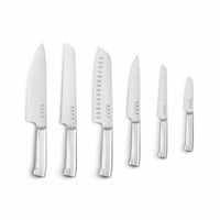 Küchenmesserset und Halterung Smeg KBSF02CR Creme