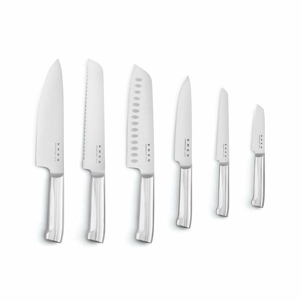 Küchenmesserset und Halterung Smeg KBSF02CR Creme