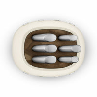 Küchenmesserset und Halterung Smeg KBSF02CR Creme