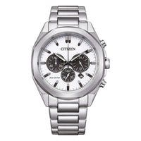Herrenuhr Citizen CA4590-81A Weiß Silberfarben