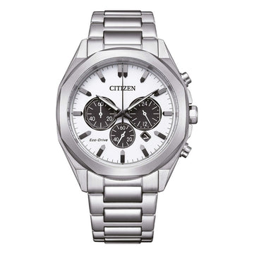 Herrenuhr Citizen CA4590-81A Weiß Silberfarben