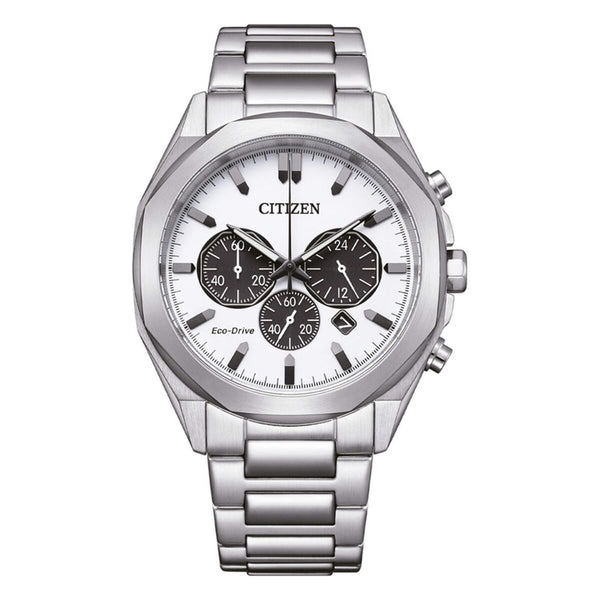 Herrenuhr Citizen CA4590-81A Weiß Silberfarben