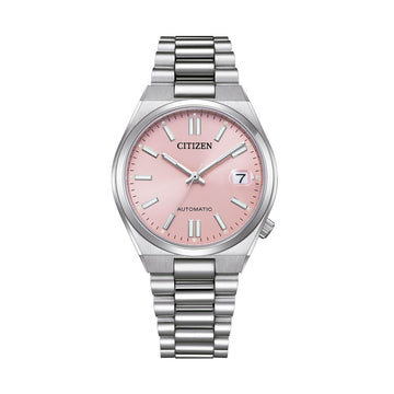 Unisex-Uhr Citizen TSUYOSA Automatic Silberfarben (Ø 37 mm)