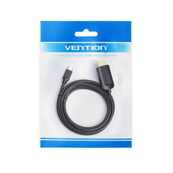 USB-C zu HDMI-Kabel Vention CGUBG Schwarz 1,5 m