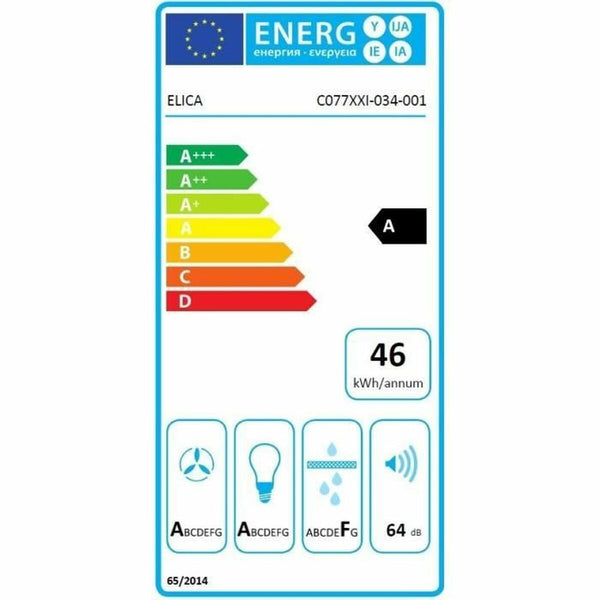 Konventioneller Rauchfang Elica Schwarz