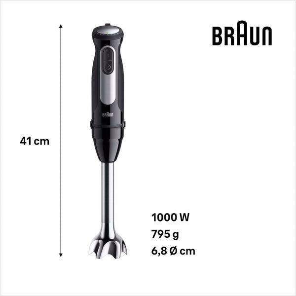 Handrührgerät Braun 0X22111502 1000 W Schwarz