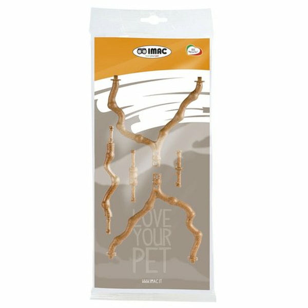 Käfigzubehör IMAC Braun Zweig