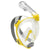 Maske Cressi-Sub Duke Gelb S/M Erwachsene