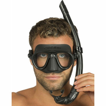 Taucherbrille mit Schnorchel Calibro Cressi-Sub DS435050