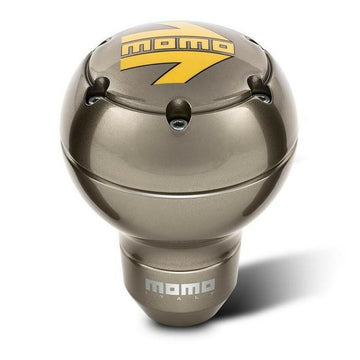 Schalthebelknopf MOMO ALU SK-51 Anthrazit Aluminium