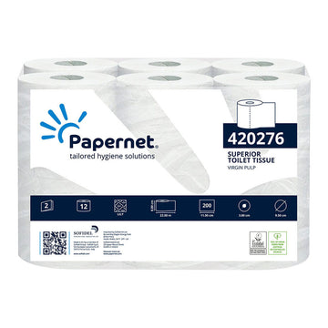 Toilettenpapierrollen Papernet S22 (12 Stück)