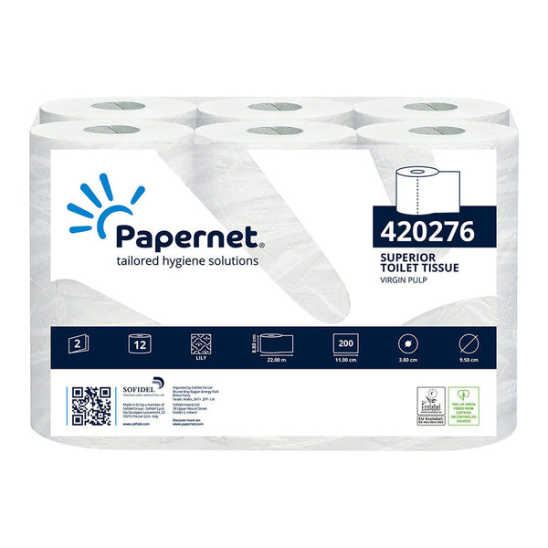 Toilettenpapierrollen Papernet S22 (12 Stück)