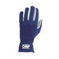 Herren-Fahrhandschuhe OMP Rally Marineblau Blau L