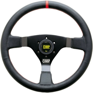 Rennsport-Lenkrad OMP OD/1980/NR Ø 35 cm Schwarz/Rot Rot/Schwarz