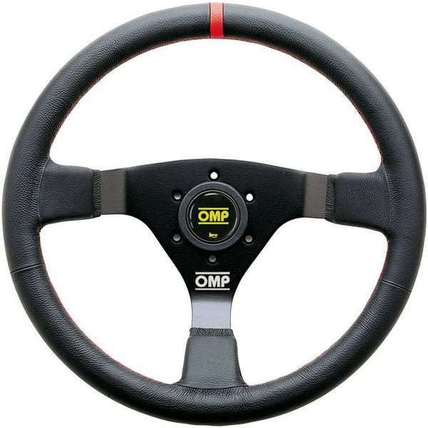Rennsport-Lenkrad OMP OD/1980/NR Ø 35 cm Schwarz/Rot Rot/Schwarz