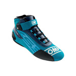 Rennstiefel OMP KART KS-3 Marineblau Schwarz/Weiß 46