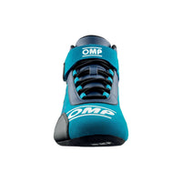 Rennstiefel OMP KART KS-3 Marineblau Schwarz/Weiß 46