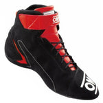 Rennstiefel OMP FIRST Schwarz/Rot 44