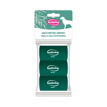 Hygienebeutel Inodorina Green Poop grün (3 Stück)