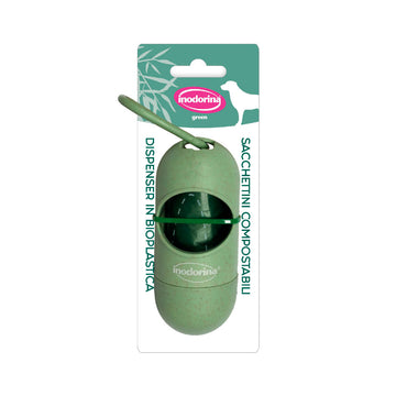 Kotbeutelspender Inodorina Green Poop grün