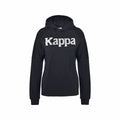 Damen Sweater mit Kapuze Kappa Yutsuko Schwarz