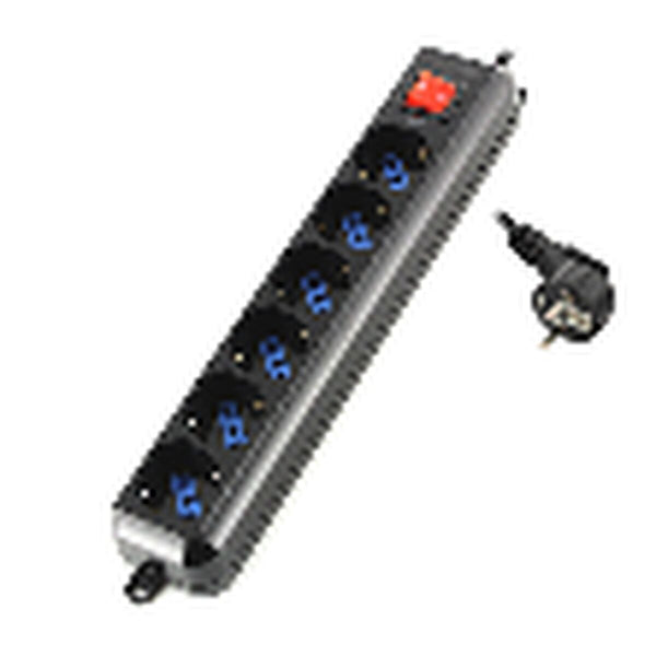 Steckerleiste mit 6 Steckdosen und Schalter Ewent Schuko (1,5 m)