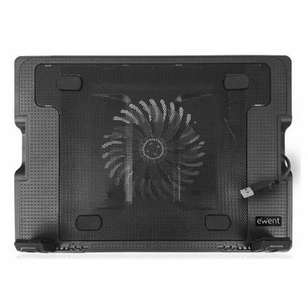 Laptop-Kühlunterlage Ewent EW1258 17" Schwarz