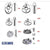 Trennsatz Sparco S051STB12