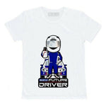 Kurzarm-T-Shirt für Kinder Sparco Future Racer Weiß