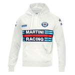 Sweater mit Kapuze Sparco Martini Racing S Weiß