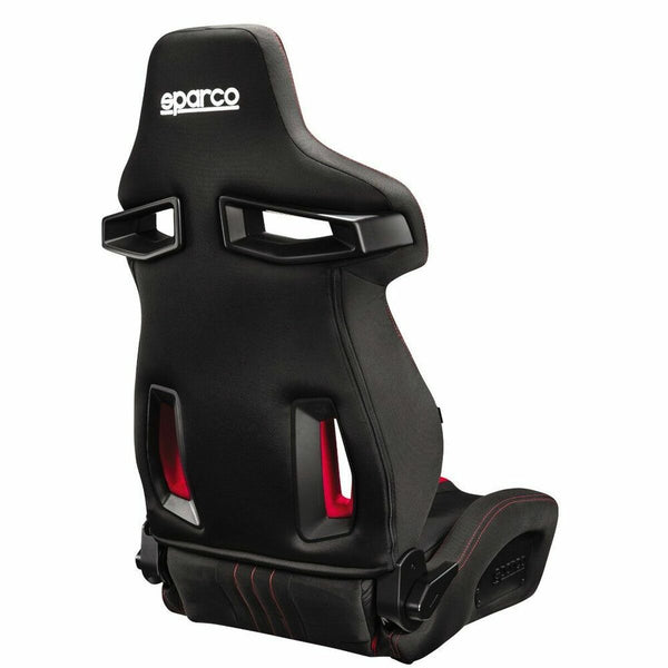 Rennsport-Sitz Sparco 009011NRRS Auto Schwarz Rot