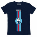 Herren Kurzarm-T-Shirt Sparco S017020BM0506 5 Marineblau