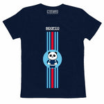 Herren Kurzarm-T-Shirt Sparco S017020BM0506 5 Marineblau