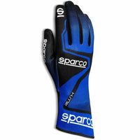 Herren-Fahrhandschuhe Sparco RUSH Blau/Schwarz