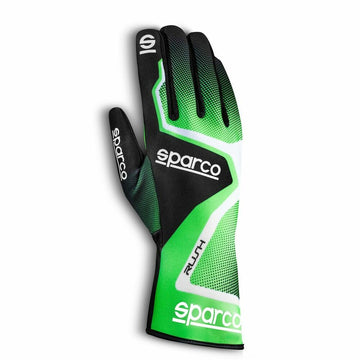 Karting Handschuhe Sparco Rush 2020 Schwarz grün 10