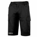 Kurze Hose Sparco Schwarz Elastisch