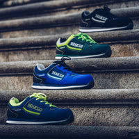 Rennstiefel Sparco GYMKHANA DANI Gelb Blau Marineblau