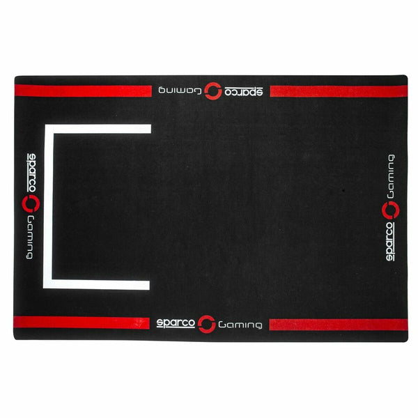 Spielmatte Sparco S099101NRRS Rot Schwarz/Rot