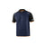 Herren Kurzarm-T-Shirt Sparco TW Blau Orange Dunkelblau
