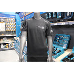 Herren Kurzarm-T-Shirt Sparco Koma Tools 02416nrgs Schwarz