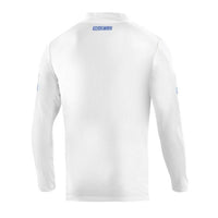 Herren Langarm-T-Shirt Sparco Martini Racing Weiß S