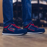 Sicherheits-Schuhe Sparco Gymkhana Red Bull S3 Rot Marineblau 43