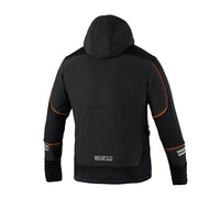 Windjacke Sparco TECH SOFT-SHELL Schwarz Orange L