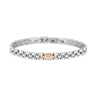 Herrenarmreif Maserati ICONIC Edelstahl Silberfarben