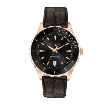 Herrenuhr Trussardi T-LOGO Schwarz (Ø 43 mm)