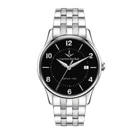 Herrenuhr Lucien Rochat R0453115002 Schwarz Silberfarben