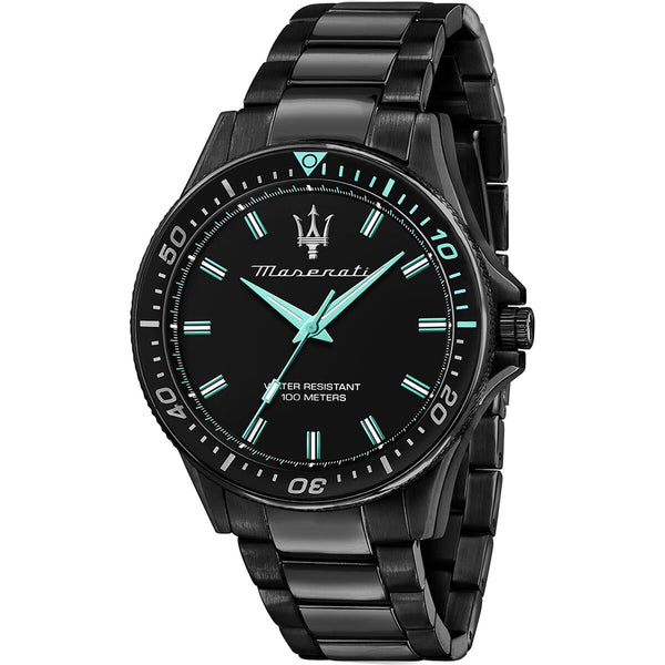 Unisex-Uhr Maserati R8853144001 Schwarz (Ø 44 mm)