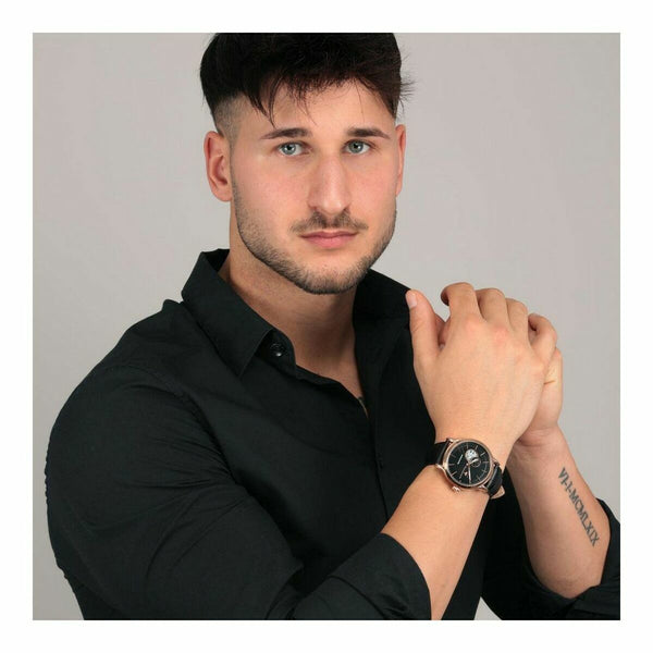 Herrenuhr Maserati EPOCA AUTOMATIC Schwarz