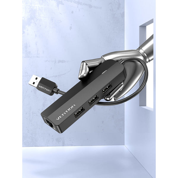 Hub USB Vention CHPBB Schwarz