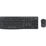 Tastatur mit Maus Logitech MK370 Graphit Italienisch Qwerty US